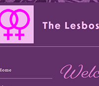 The Lesbos website design